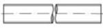 TOOLCRAFT Menetes rúd, DIN 975 Acél minőség (4.6-5.8) M2