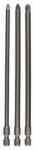 Bosch Csavarozó bit készlet extrakemény, 3 részes, PZ1, PZ2, PZ3, 152 mm Bosch 2607001762 hossz: 25 mm