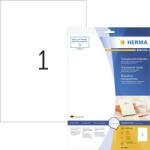 HERMA 8964 Fólia címkék 210 x 297 mm Fólia Átlátszó 10 db Véglegesen tapadó Tintasugaras nyomtató