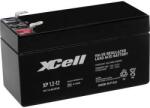XCell Ólom zselés akku AGM 12 V 1, 2 Ah 97 x 52 x 44 mm XCell XP1.212