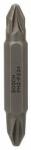 Bosch Bosch kettős penge készlet, 3 részes, PH2, PZ2, 45 mm 2607001743 pozidrív hossz: 45 mm
