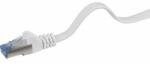 Renkforce RJ45 Patch kábel, hálózati LAN kábel, hajlékony, tűzálló CAT 6A S/FTP 0, 5 m szürke, Renkforce - conrad