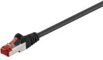 ASSMANN RJ45 Hálózat csatlakozókábel CAT 6 S/FTP 1x RJ45 dugó - 1x RJ45 dugó 0.25 m Fekete