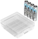 Ansmann Mikroceruza akku AAA NiMH, 1, 2V 1100 mAh, 4 db, Ansmann box HR3, HR03, UO100557, DC2400, DC2400B4N, LR03 - conrad
