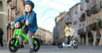 Dino Bikes Bicicleta fara pedale Balance bike Runner Roz neon Dino Bikes cu roti de 12( fara cutia originala) - babyneeds