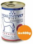 Healthy Vet Diet Dog Hepatic - máj támogatására felnőtt kutyáknak 6x400g