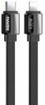 REMAX Cable USB-C-lightning Remax Platinum Pro, RC-C050, 20W (black) (RC-C050 Black) - wincity