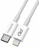 FONENG USB-C cable for Lighting Foneng X31, 3A, 2M (white) (X31-2M Type-C to iPh) - wincity