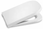 Roca The Gap Soft Close WC ülőke rozsdamentes acél zsanérokkal, fehér A80147200B (A80147200B)