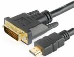 FixPremium - HDMI / DVI Kábel (1m), fekete