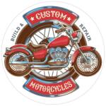 ART Abtibild CUSTOM MOTORCYCLES Cod: TAG 039 T2 (291022-17)