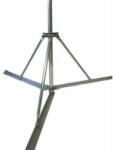 Stefíno Antennaállvány lapostetőre NAGY (120°-os, háromlábú)