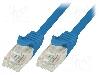 LogiLink Cablu patch cord, Cat 6, lungime 10m, U/UTP, LOGILINK - CP2096U