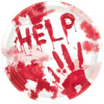 amscan Parti Tányér Halloween - 23cm, 8db (LUFI743674)