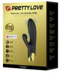 Orion Pretty Love Royal Pleasure - Vibrator Iepuraș cu Funcție Supt, 19x3.3 cm Vibrator