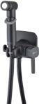 Lemark Baterie dus igienic Lemark Solo LM7165BL, neagra, incastrata (LM7165BL)