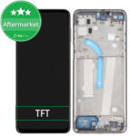 Motorola Moto G100 XT2125 - Ecran LCD + Sticlă Tactilă + Ramă (Slate Grey) TFT, Slate Grey