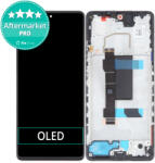 Xiaomi Redmi Note 12 Pro 5G - Ecran LCD + Sticlă Tactilă + Ramă (Midnight Black) OLED, Black