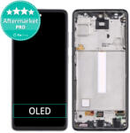 Samsung Galaxy A52 5G A526B, A52s 5G A528B - Ecran LCD + Sticlă Tactilă + Ramă (Awesome Black) OLED, Awesome Black