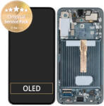 Samsung Galaxy S22 Plus S906B - Ecran LCD + Sticlă tactilă + Ramă (Green) - GH82-27500C, GH82-27501C Genuine Service Pack, Green