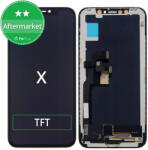 Apple Ecran pentru iPhone X, Sticlă tactilă cu ramă