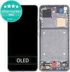 Xiaomi Mi 11 Ultra - Ecran LCD + Sticlă Tactilă + Ramă (Ceramic Black) OLED, Ceramic Black