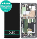 Samsung Galaxy S20 G980F - Ecran LCD + Sticlă Tactilă + Ramă (Cosmic Grey) OLED, Cosmic Grey