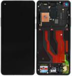 OnePlus 8 - Ecran LCD + Sticlă Tactilă + Ramă (Onyx Black) - 2011100172 Genuine Service Pack, Onyx Black