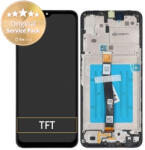 Samsung Galaxy A22 5G A226B - Ecran LCD + Sticlă Tactilă + Ramă (Black) - GH81-20694A Genuine Service Pack, Black