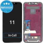 Apple Ecran In-Cell FHD pentru iPhone 11, Sticlă tactilă cu ramă, FixPremium