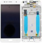 ASUS Zenfone 4 Selfie ZD553KL - Ecran LCD + Sticlă Tactilă + Ramă (White) - 90AX00L2-R20010 Genuine Service Pack, White