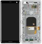 Sony Xperia XZ3 - Ecran LCD + Sticlă Tactilă + Ramă (Silver White) - 1315-5027 Genuine Service Pack, Silver