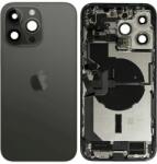 Apple iPhone 14 Pro Max - Carcasă Spate cu Piese Mici (Space Black), Space Black