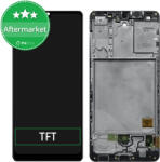 Samsung Galaxy A41 A415F - Ecran LCD + Sticlă Tactilă + Ramă (Prism Crush Black) TFT, Prism Crush Black