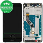 Huawei P10 lite - Ecran LCD + Sticlă Tactilă + Ramă (Graphite Black) TFT, Graphite Black