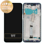 Xiaomi Redmi Note 9 Pro - Ecran LCD + Sticlă Tactilă + Ramă (Aurora Blue) - 560005J6B200 Genuine Service Pack, Aurora Blue