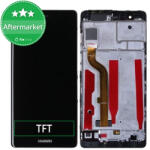 Huawei P9 - Ecran LCD + Sticlă Tactilă + Ramă (Black) TFT, Black