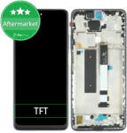 Xiaomi Redmi Note 9 Pro 5G M2007J17C - Ecran LCD + Sticlă Tactilă + Ramă (Black) TFT