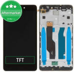 Xiaomi Redmi Note 4 SD Global, Redmi Note 4X - Ecran LCD + Sticlă Tactilă + Ramă (Black) TFT, Black