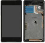 Sony Xperia Z2 D6503 - Ecran LCD + Sticlă Tactilă + Ramă (Black) TFT, Black