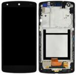 LG Nexus 5 D821 - Ecran LCD + Sticlă Tactilă + Ramă (Black) - ACQ86661402 Genuine Service Pack, Black