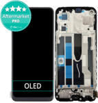 Oppo Reno 7 5G - Ecran LCD + Sticlă Tactilă + Ramă (Stary Black) OLED, Stary Black