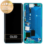 Xiaomi Mi Note 10, Mi Note 10 Pro - Ecran LCD + Sticlă Tactilă + Ramă (Aurora Green) - 56000100F400 Genuine Service Pack, Aurora Green