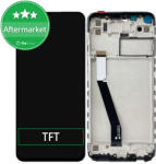 Xiaomi Redmi Note 9 - Ecran LCD + Sticlă Tactilă + Ramă (Black) TFT, Black