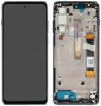 Motorola Moto G200 XT2175 - Ecran LCD + Sticla Tactilă + Ramă (Stellar Blue) - 5D68C20181 Genuine Service Pack, Stellar Blue
