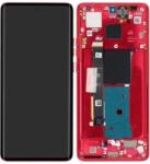 Motorola Edge 40 - Ecran LCD + Sticla Tactilă + Ramă (Viva Magenta) - 5D68C22712 Genuine Service Pack, Viva Magenta