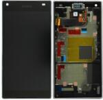 Sony Xperia Z5 Compact E5803 - Ecran LCD + Sticlă Tactilă + Ramă (Graphite Black) - 1297-3728 Genuine Service Pack, Graphite Black
