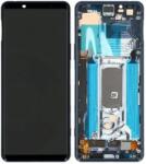 Sony Xperia 5 II - Ecran LCD + Sticlă Tactilă + Ramă (Blue) - A5024934A Genuine Service Pack, Blue