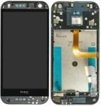 HTC One Mini 2 (M8MINI) - Ecran LCD + Sticlă Tactilă + Ramă (Gunmetal Gray) - 80H01911-00 Genuine Service Pack, Grey