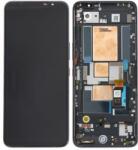 ASUS ROG Phone 5, 5 Pro, 5 Ultimate ZS673KS - Ecran LCD + Sticlă Tactilă + Ramă (Phantom Black) - 90AI0051-R20021 Genuine Service Pack, Phantom Black